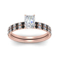 Thumbnail 83 - hidden-halo-half-way-radiant-cut-wedding-ring-set-with-black-diamond-in-FD9168RAGBLACKANGLE3-NL-RG