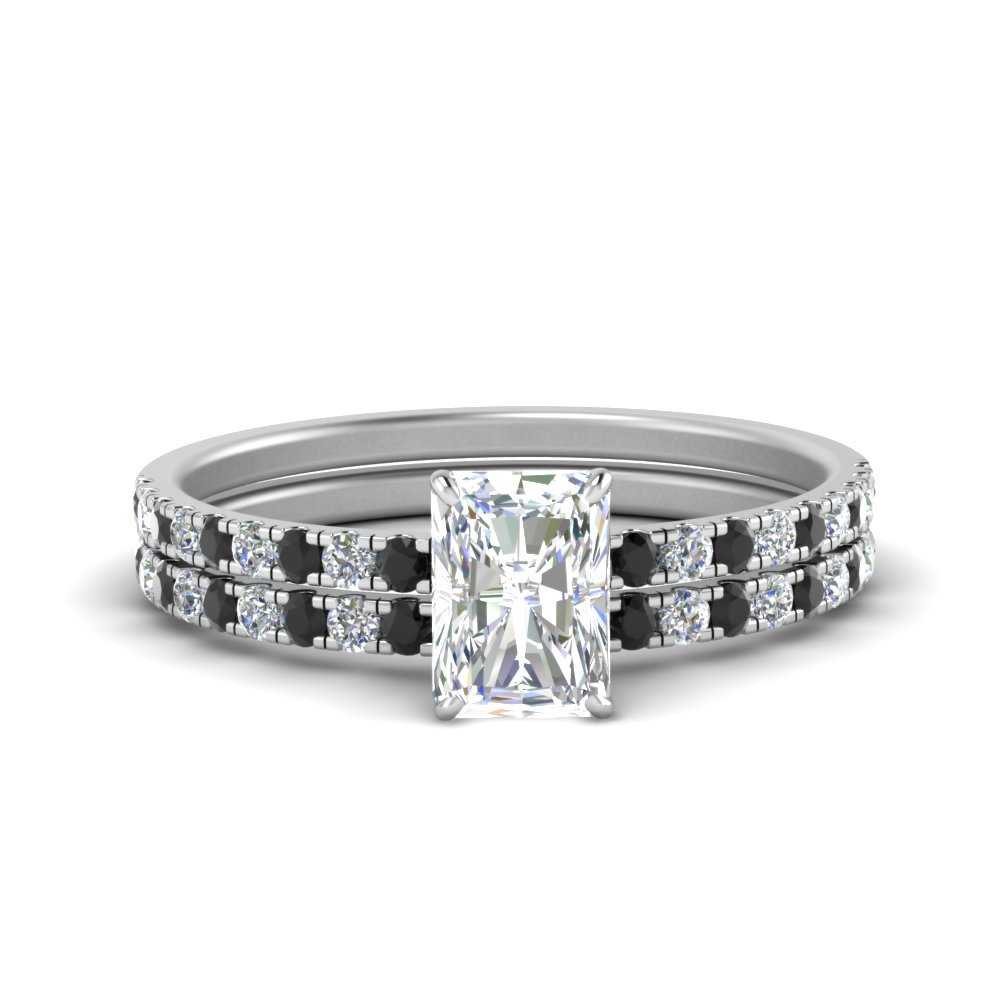 hidden-halo-half-way-radiant-cut-wedding-ring-set-with-black-diamond-in-FD9168RAGBLACKANGLE3-NL-WG
