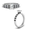 Thumbnail 25 - hidden-halo-half-way-radiant-cut-wedding-ring-set-with-black-diamond-in-FD9168RAGBLACKANGLE3-NL-WG