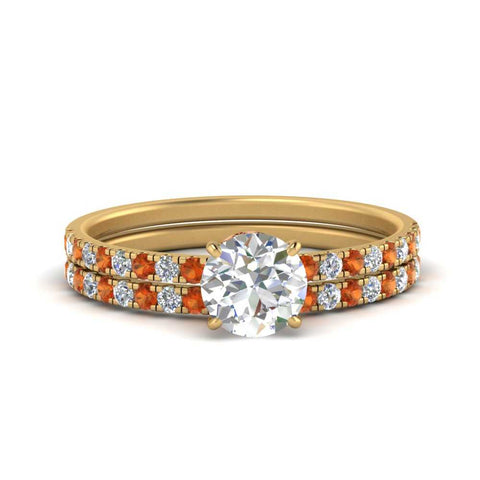 hidden-halo-half-way-round-cut-diamond-wedding-ring-set-with-orange-sapphire-in-FD9168ROGSAORANGLE3-NL-YG
