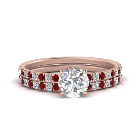 hidden-halo-half-way-round-cut-diamond-wedding-ring-set-with-ruby-in-FD9168ROGRUDRANGLE3-NL-RG