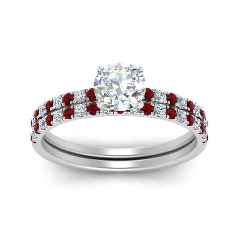 hidden-halo-half-way-round-cut-diamond-wedding-ring-set-with-ruby-in-FD9168ROGRUDRANGLE3-NL-WG