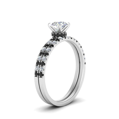 hidden-halo-half-way-round-cut-wedding-ring-set-with-black-diamond-in-FD9168ROGBLACKANGLE3-NL-WG