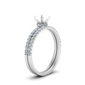 Thumbnail 4 - hidden-halo-half-way-semi-mount-diamond-wedding-ring-set-in-FD9168SMANGLE3-NL-WG