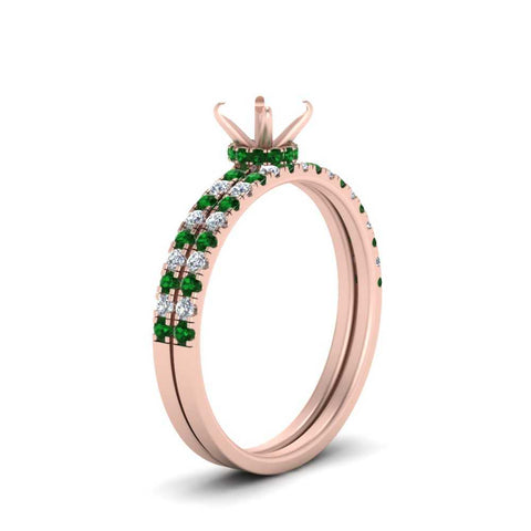 hidden-halo-half-way-semi-mount-diamond-wedding-ring-set-with-emerald-in-FD9168SMGEMGRANGLE3-NL-RG