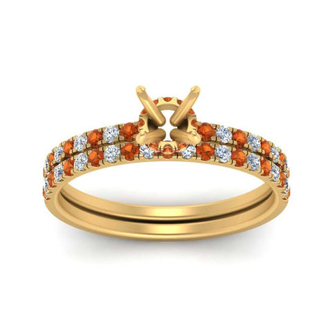 hidden-halo-half-way-semi-mount-diamond-wedding-ring-set-with-orange-sapphire-in-FD9168SMGSAORANGLE3-NL-YG
