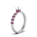 Thumbnail 8 - hidden-halo-half-way-semi-mount-diamond-wedding-ring-set-with-pink-sapphire-in-FD9168SMGSADRPIANGLE3-NL-WG