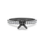 Load image into Gallery viewer, hidden-halo-micropave-diamond-engagement-ring-in-black-gold-FD9972SMR-NL-BG?v=1757926075
