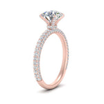 Load image into Gallery viewer, hidden-halo-micropave-diamond-engagement-ring-in-rose-gold-FD-9972RORANGLE2-NL-RG?v=1757914893
