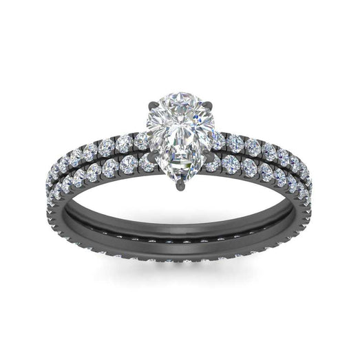 hidden-halo-pear-wedding-ring-set-in-black-gold-FD9168PEANGLE3-NL-BG