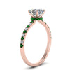 Load image into Gallery viewer, hidden-halo-petite-asscher-cut-diamond-engagement-ring-with-emerald-in-FD9168ASRGEMGRANGLE3-NL-RG