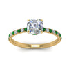 Load image into Gallery viewer, hidden-halo-petite-asscher-cut-diamond-engagement-ring-with-emerald-in-FD9168ASRGEMGRANGLE3-NL-YG