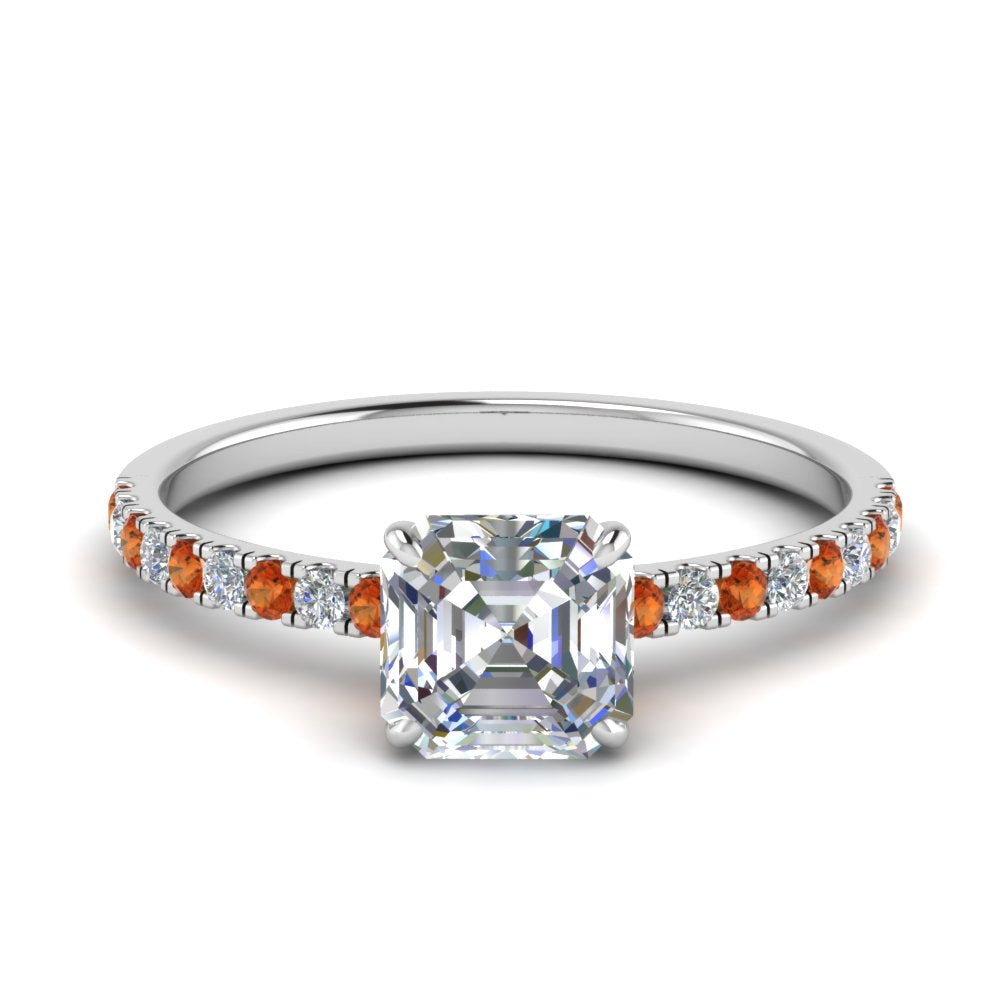 hidden-halo-petite-asscher-cut-diamond-engagement-ring-with-orange-sapphire-in-FD9168ASRGSAORANGLE3-NL-WG