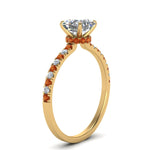 Load image into Gallery viewer, hidden-halo-petite-asscher-cut-diamond-engagement-ring-with-orange-sapphire-in-FD9168ASRGSAORANGLE3-NL-YG
