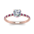 Thumbnail 66 - hidden-halo-petite-asscher-cut-diamond-engagement-ring-with-pink-sapphire-in-FD9168ASRGSADRPIANGLE3-NL-RG