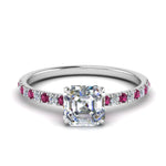Load image into Gallery viewer, hidden-halo-petite-asscher-cut-diamond-engagement-ring-with-pink-sapphire-in-FD9168ASRGSADRPIANGLE3-NL-WG
