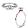 Load image into Gallery viewer, hidden-halo-petite-asscher-cut-diamond-engagement-ring-with-pink-sapphire-in-FD9168ASRGSADRPIANGLE3-NL-WG