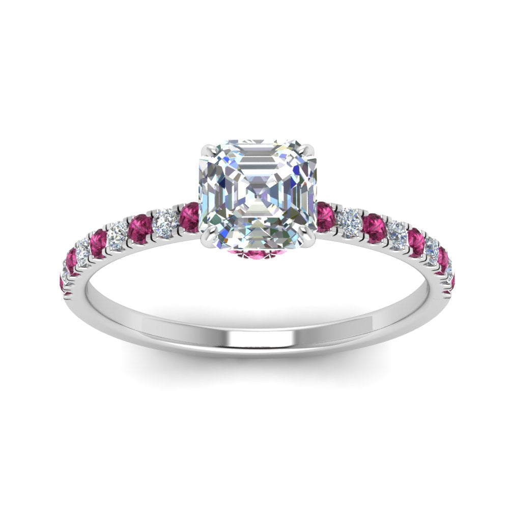 hidden-halo-petite-asscher-cut-diamond-engagement-ring-with-pink-sapphire-in-FD9168ASRGSADRPIANGLE3-NL-WG