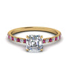 Load image into Gallery viewer, hidden-halo-petite-asscher-cut-diamond-engagement-ring-with-pink-sapphire-in-FD9168ASRGSADRPIANGLE3-NL-YG