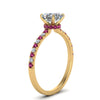 Load image into Gallery viewer, hidden-halo-petite-asscher-cut-diamond-engagement-ring-with-pink-sapphire-in-FD9168ASRGSADRPIANGLE3-NL-YG