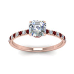 Load image into Gallery viewer, hidden-halo-petite-asscher-cut-diamond-engagement-ring-with-ruby-in-FD9168ASRGRUDRANGLE3-NL-RG
