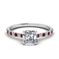 Thumbnail 17 - hidden-halo-petite-asscher-cut-diamond-engagement-ring-with-ruby-in-FD9168ASRGRUDRANGLE3-NL-WG