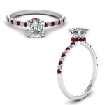 Load image into Gallery viewer, hidden-halo-petite-asscher-cut-diamond-engagement-ring-with-ruby-in-FD9168ASRGRUDRANGLE3-NL-WG
