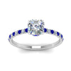 Load image into Gallery viewer, hidden-halo-petite-asscher-cut-diamond-engagement-ring-with-sapphire-in-FD9168ASRGSABLANGLE3-NL-WG