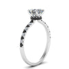 Load image into Gallery viewer, hidden-halo-petite-asscher-cut-engagement-ring-with-black-diamond-in-FD9168ASRGBLACKANGLE3-NL-WG