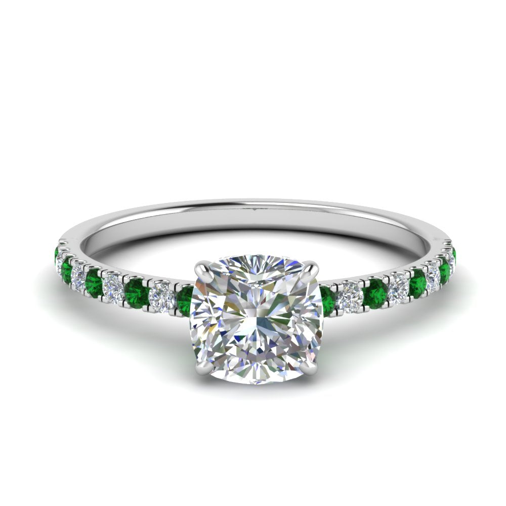 hidden-halo-petite-cushion-cut-diamond-engagement-ring-with-emerald-in-FD9168CURGEMGRANGLE3-NL-WG