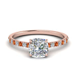 Load image into Gallery viewer, hidden-halo-petite-cushion-cut-diamond-engagement-ring-with-orange-sapphire-in-FD9168CURGSAORANGLE3-NL-RG
