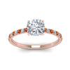Load image into Gallery viewer, hidden-halo-petite-cushion-cut-diamond-engagement-ring-with-orange-sapphire-in-FD9168CURGSAORANGLE3-NL-RG