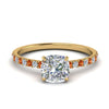 Load image into Gallery viewer, hidden-halo-petite-cushion-cut-diamond-engagement-ring-with-orange-sapphire-in-FD9168CURGSAORANGLE3-NL-YG