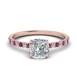 Load image into Gallery viewer, hidden-halo-petite-cushion-cut-diamond-engagement-ring-with-pink-sapphire-in-FD9168CURGSADRPIANGLE3-NL-RG
