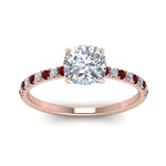 Load image into Gallery viewer, hidden-halo-petite-cushion-cut-diamond-engagement-ring-with-ruby-in-FD9168CURGRUDRANGLE3-NL-RG
