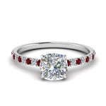Load image into Gallery viewer, hidden-halo-petite-cushion-cut-diamond-engagement-ring-with-ruby-in-FD9168CURGRUDRANGLE3-NL-WG
