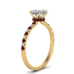 Load image into Gallery viewer, hidden-halo-petite-cushion-cut-diamond-engagement-ring-with-ruby-in-FD9168CURGRUDRANGLE3-NL-YG

