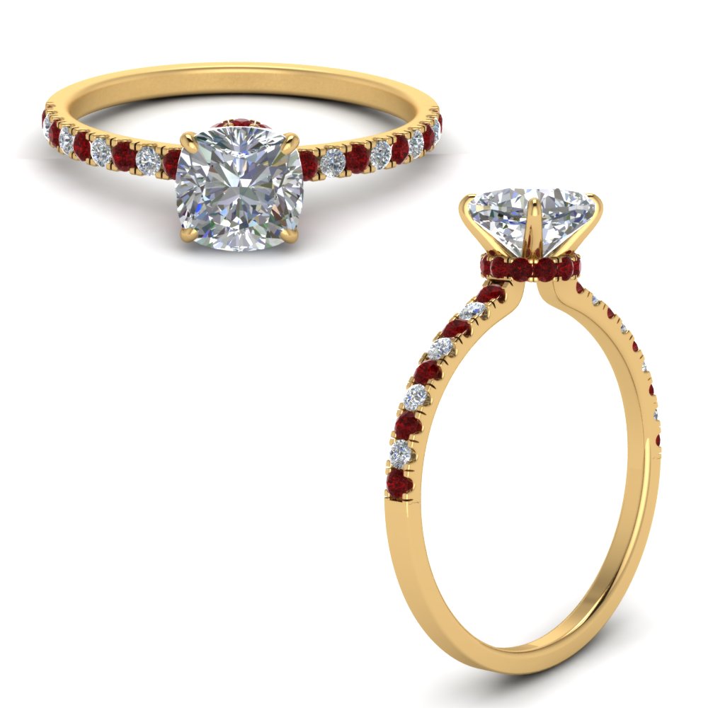 hidden-halo-petite-cushion-cut-diamond-engagement-ring-with-ruby-in-FD9168CURGRUDRANGLE3-NL-YG
