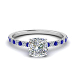 Load image into Gallery viewer, hidden-halo-petite-cushion-cut-diamond-engagement-ring-with-sapphire-in-FD9168CURGSABLANGLE3-NL-WG
