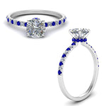 Load image into Gallery viewer, hidden-halo-petite-cushion-cut-diamond-engagement-ring-with-sapphire-in-FD9168CURGSABLANGLE3-NL-WG
