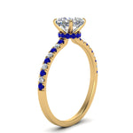 Load image into Gallery viewer, hidden-halo-petite-cushion-cut-diamond-engagement-ring-with-sapphire-in-FD9168CURGSABLANGLE3-NL-YG
