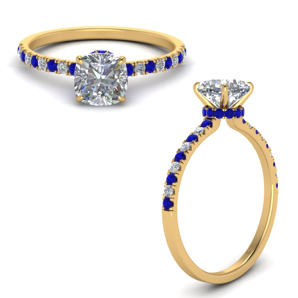 hidden-halo-petite-cushion-cut-diamond-engagement-ring-with-sapphire-in-FD9168CURGSABLANGLE3-NL-YG