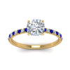Load image into Gallery viewer, hidden-halo-petite-cushion-cut-diamond-engagement-ring-with-sapphire-in-FD9168CURGSABLANGLE3-NL-YG
