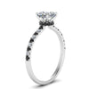 Load image into Gallery viewer, hidden-halo-petite-cushion-cut-engagement-ring-with-black-diamond-in-FD9168CURGBLACKANGLE3-NL-WG