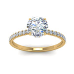 Load image into Gallery viewer, hidden-halo-petite-diamond-engagement-ring-in-FD9168RORANGLE3-NL-YG
