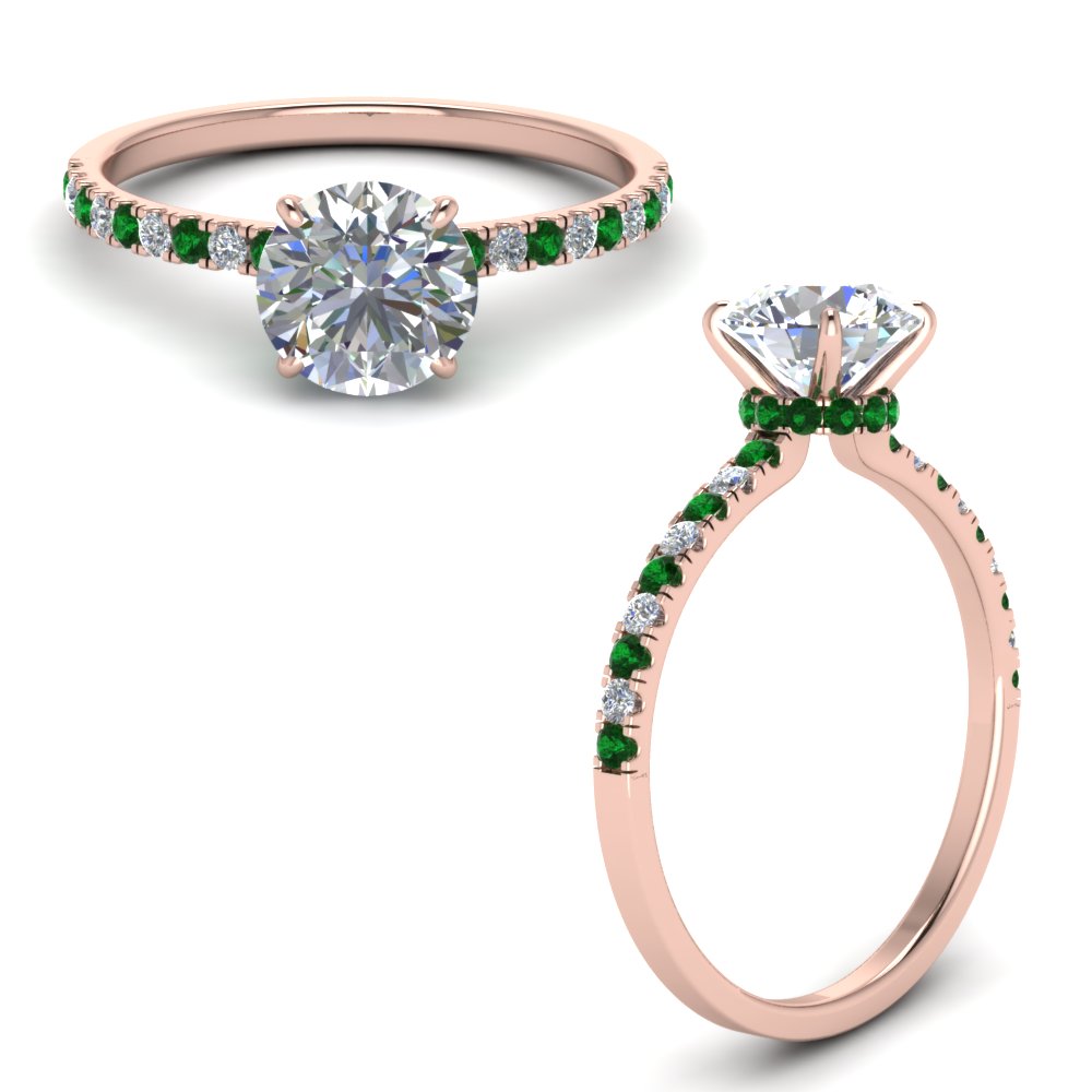 hidden-halo-petite-diamond-engagement-ring-with-emerald-in-FD9168RORGEMGRANGLE3-NL-RG