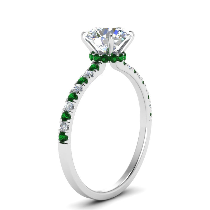 hidden-halo-petite-diamond-engagement-ring-with-emerald-in-FD9168RORGEMGRANGLE3-NL-WG