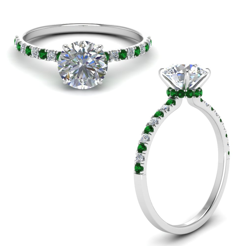 hidden-halo-petite-diamond-engagement-ring-with-emerald-in-FD9168RORGEMGRANGLE3-NL-WG