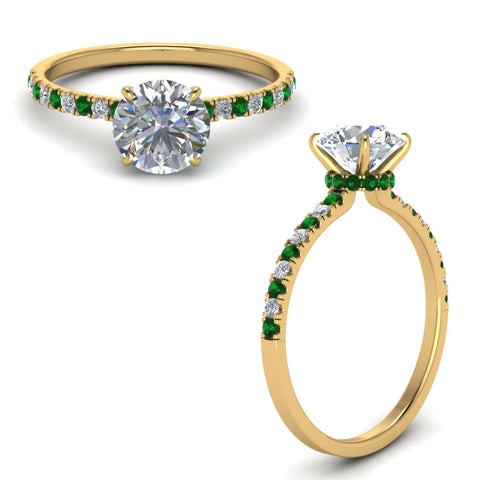 hidden-halo-petite-diamond-engagement-ring-with-emerald-in-FD9168RORGEMGRANGLE3-NL-YG
