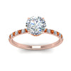 Load image into Gallery viewer, hidden-halo-petite-diamond-engagement-ring-with-orange-sapphire-in-FD9168RORGSAORANGLE3-NL-RG
